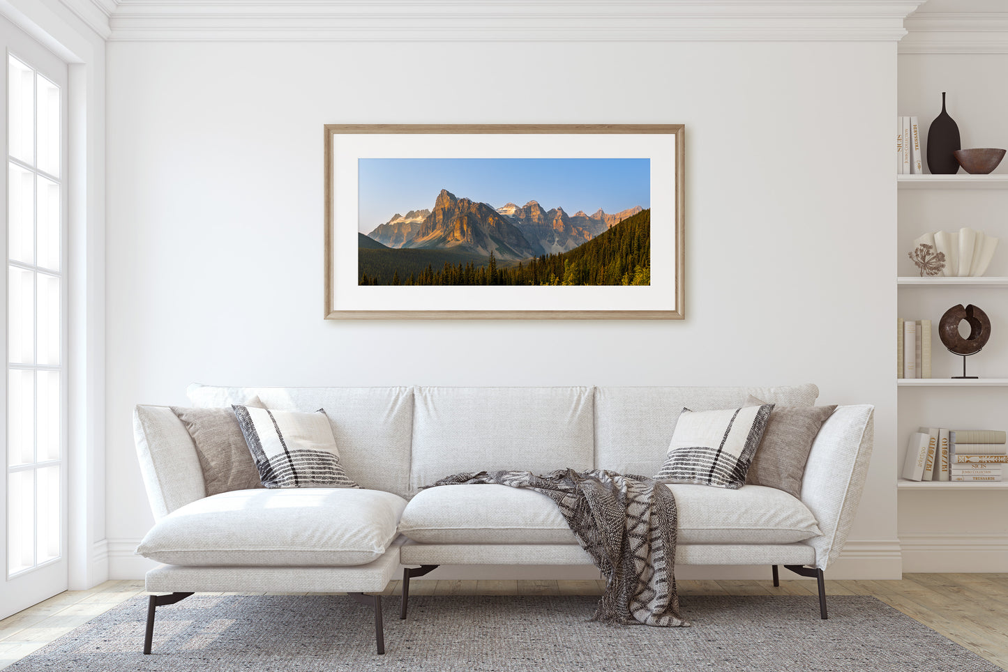 Morning Light Over the Valley of the Ten Peaks