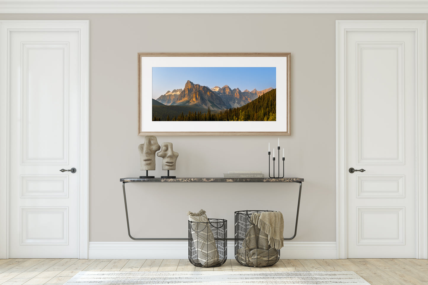 Morning Light Over the Valley of the Ten Peaks