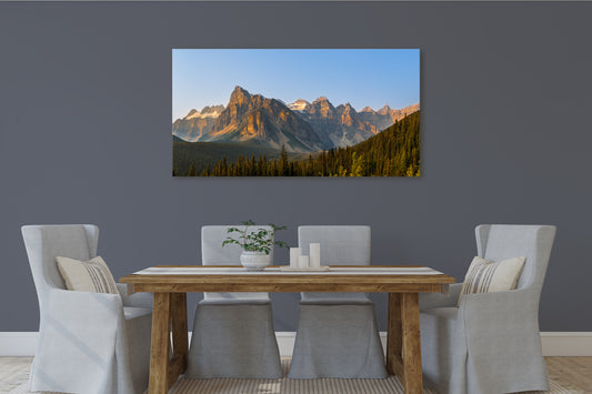 Morning Light Over the Valley of the Ten Peaks