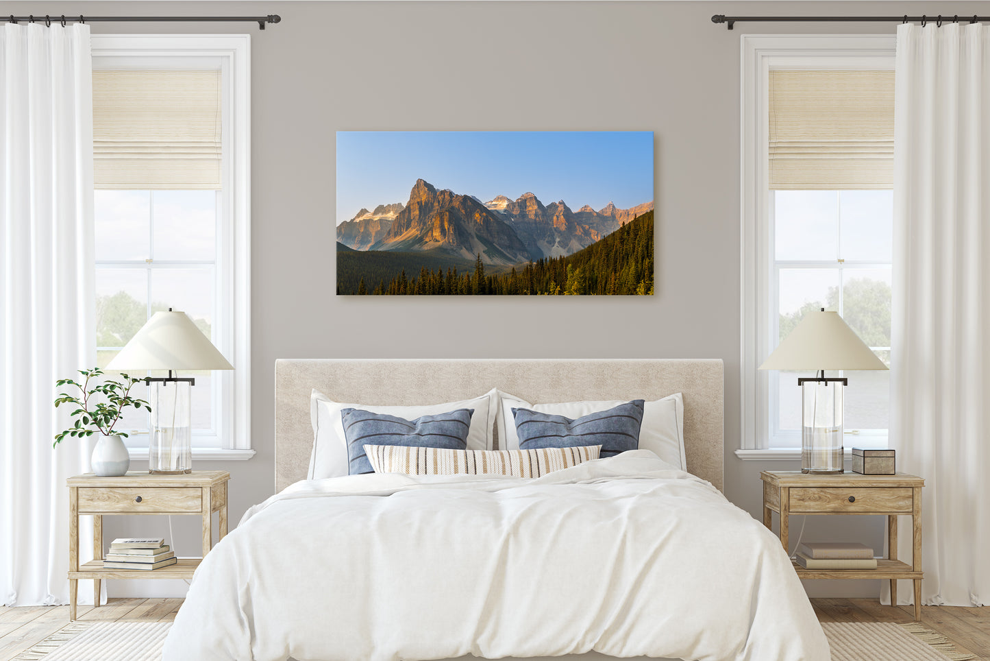 Morning Light Over the Valley of the Ten Peaks