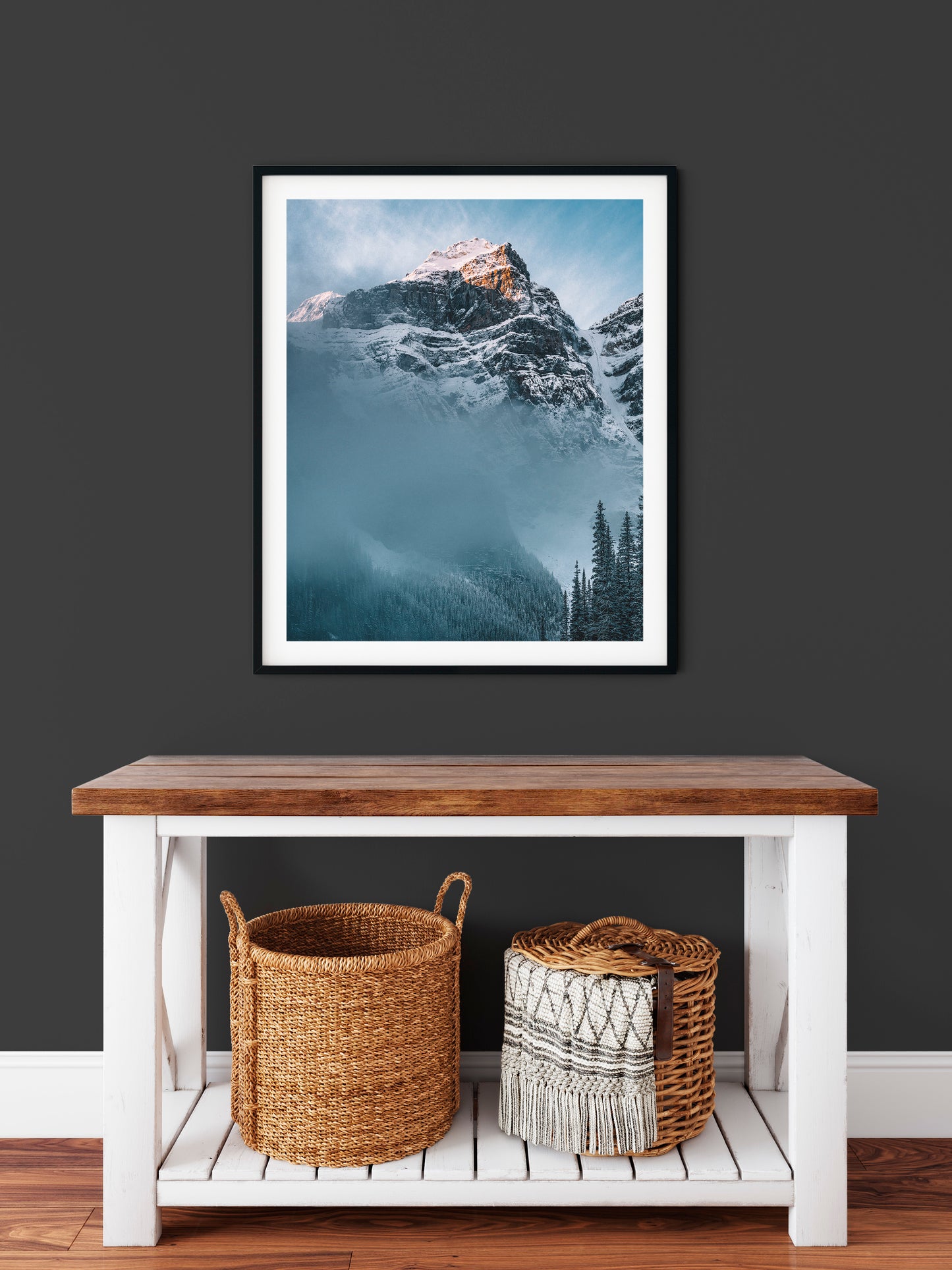 Veil of Winter – Moraine Lake at Dawn