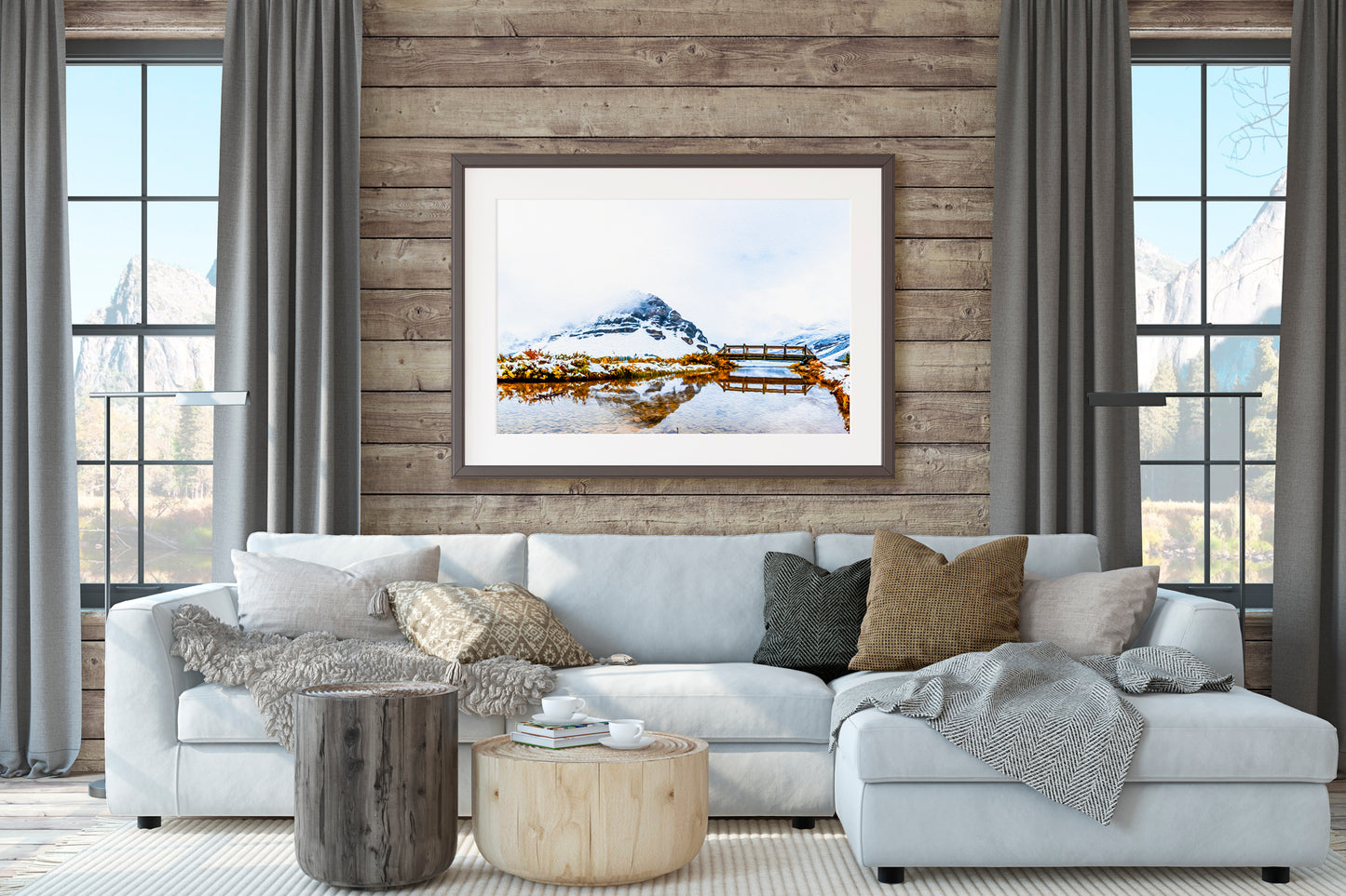 The Last Reflection – Bow Lake’s Winter Transition