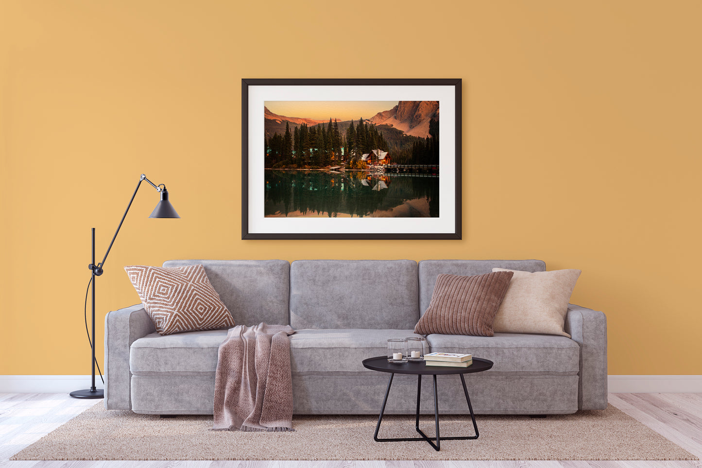 Golden Hour at Emerald Lake Lodge