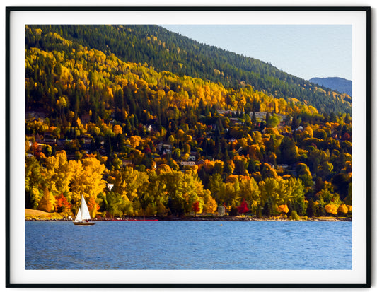 Sailing Through an Autumn Dream – Kootenay Lake, BC