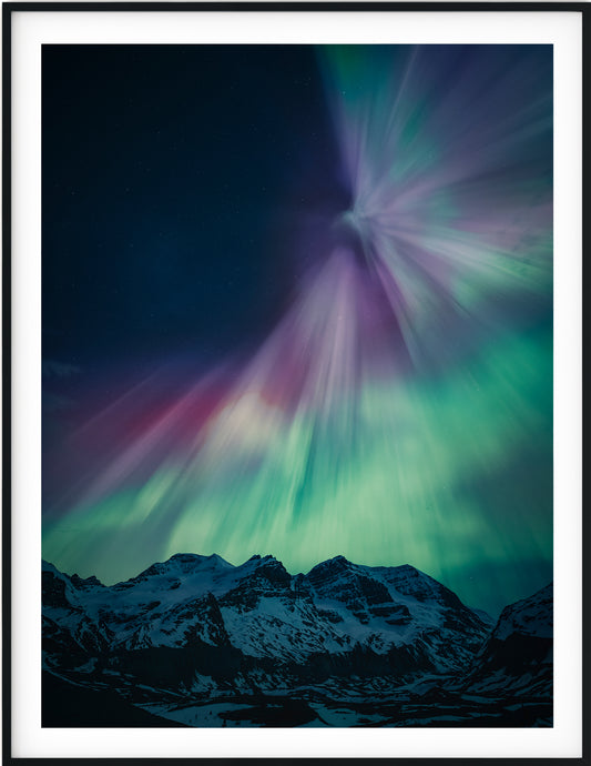 Celestial Symphony Over the Icefields