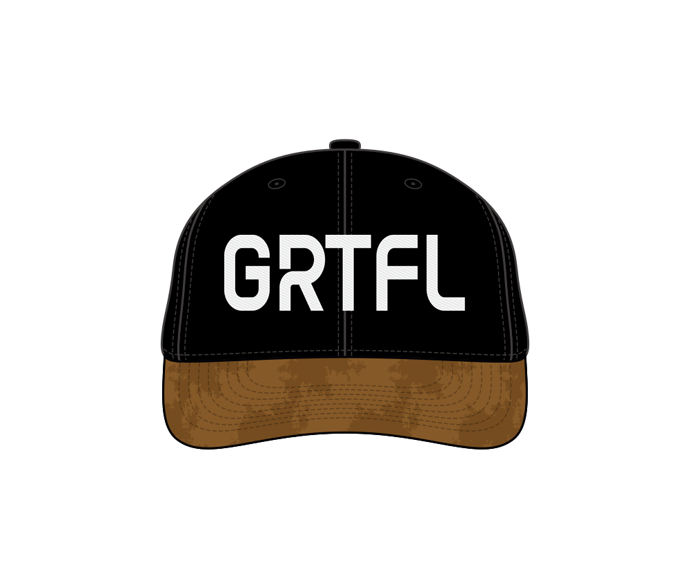 GRTFL - Mocha Suede Snapback