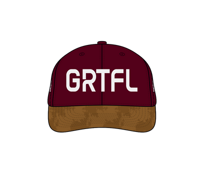 GRTFL - Mocha Suede Snapback